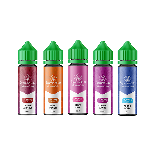 Supreme CBD 3000mg Vaping Liquid 60ml (20VG/80PG)