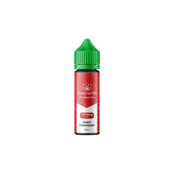 Supreme CBD 3000mg Vaping Liquid 60ml (20VG/80PG)