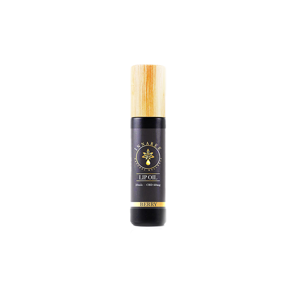 CBD Lip Balm by Innaree - 60mg CBD Plus Jojoba Oil, Berry & Sweet Almond - 10ml