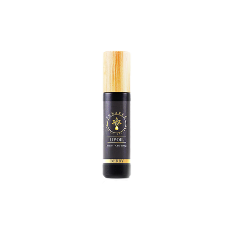 CBD Lip Balm by Innaree - 60mg CBD Plus Jojoba Oil, Berry & Sweet Almond - 10ml