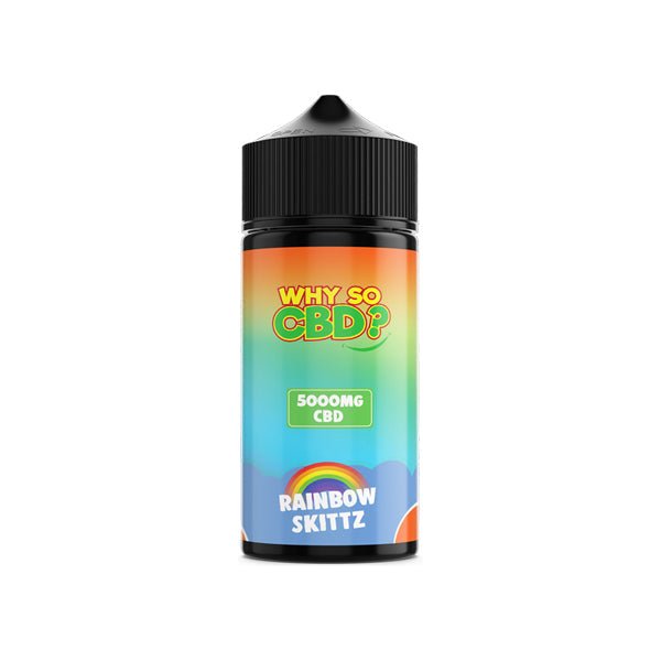 Why So CBD? 5000mg Full Spectrum CBD E - liquid 120ml - CBD Shack