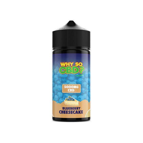 Why So CBD? 5000mg Full Spectrum CBD E - liquid 120ml - CBD Shack
