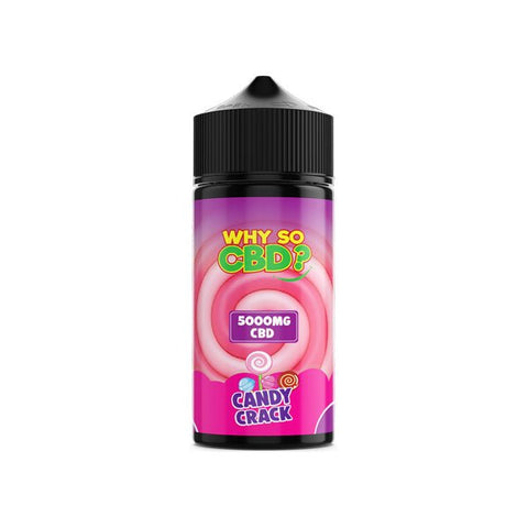 Why So CBD? 5000mg Full Spectrum CBD E - liquid 120ml - CBD Shack