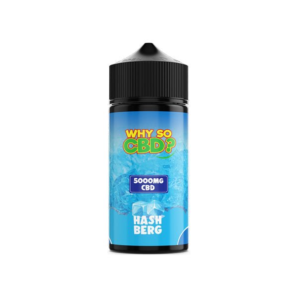 Why So CBD? 5000mg Full Spectrum CBD E - liquid 120ml - CBD Shack