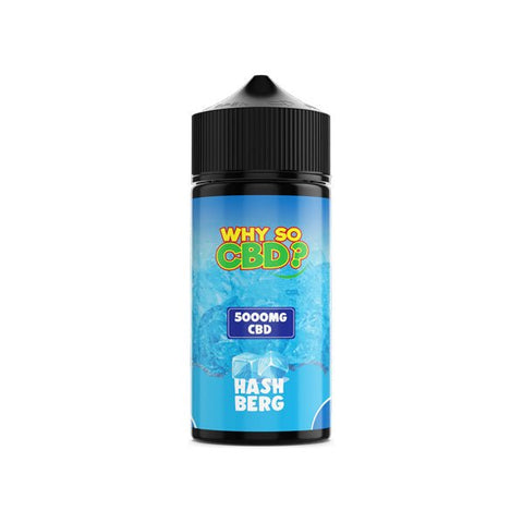 Why So CBD? 5000mg Full Spectrum CBD E - liquid 120ml - CBD Shack