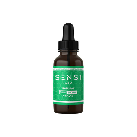 Sensi CBD 500mg - 5000ng CBD Broad-Spectrum Tinture Oil 30ml (BUY 1 GET 1 FREE)