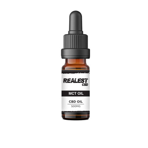 Realest CBD 300mg - 2400mg Broad Spectrum CBD 10ml MCT Oil (BUY 1 GET 1 FREE)