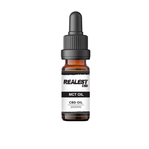 Realest CBD 300mg - 2400mg Broad Spectrum CBD 10ml MCT Oil (BUY 1 GET 1 FREE)