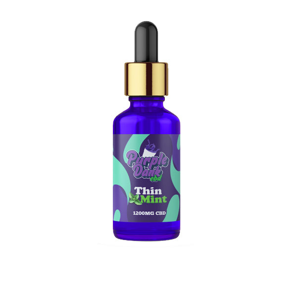 Full Spectrum CBD Oil by Purple Dank - 600mg-4800mg - 9 Flavours (BUY 1 GET 1 FREE)