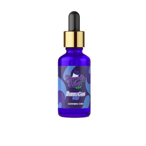 Full Spectrum CBD Oil by Purple Dank - 600mg-4800mg - 9 Flavours (BUY 1 GET 1 FREE)
