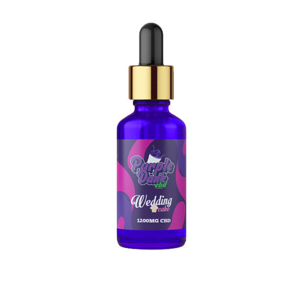 Full Spectrum CBD Oil by Purple Dank - 600mg-4800mg - 9 Flavours (BUY 1 GET 1 FREE)