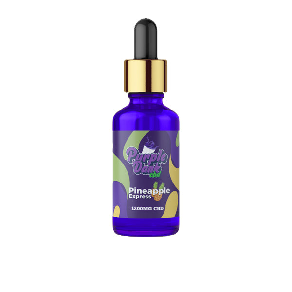 Full Spectrum CBD Oil by Purple Dank - 600mg-4800mg - 9 Flavours (BUY 1 GET 1 FREE)