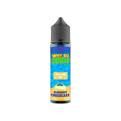Why So CBD? 1000mg Full Spectrum CBD E - liquid 60ml - CBD Shack
