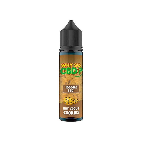 Why So CBD? 1000mg Full Spectrum CBD E - liquid 60ml - CBD Shack