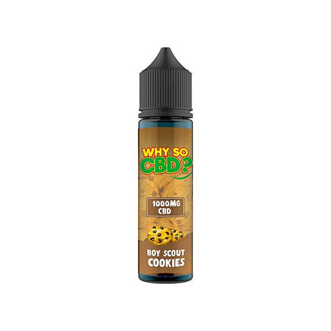 Why So CBD? 1000mg Full Spectrum CBD E - liquid 60ml - CBD Shack