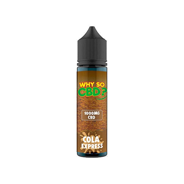 Why So CBD? 1000mg Full Spectrum CBD E - liquid 60ml - CBD Shack