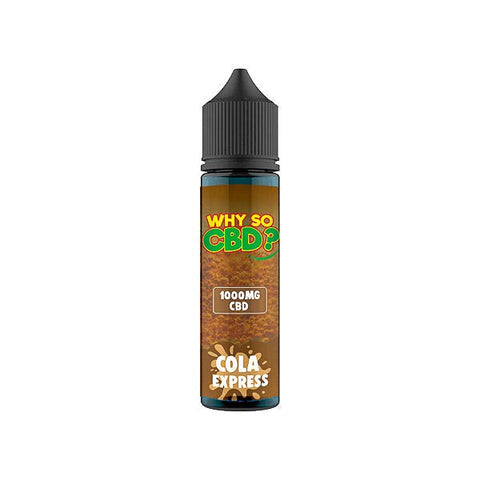 Why So CBD? 1000mg Full Spectrum CBD E - liquid 60ml - CBD Shack