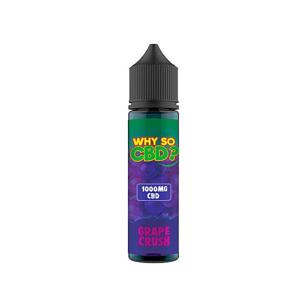 Why So CBD? 1000mg Full Spectrum CBD E - liquid 60ml - CBD Shack