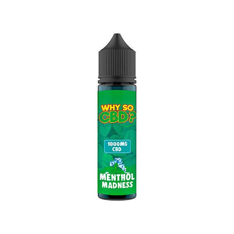 Why So CBD? 1000mg Full Spectrum CBD E - liquid 60ml - CBD Shack