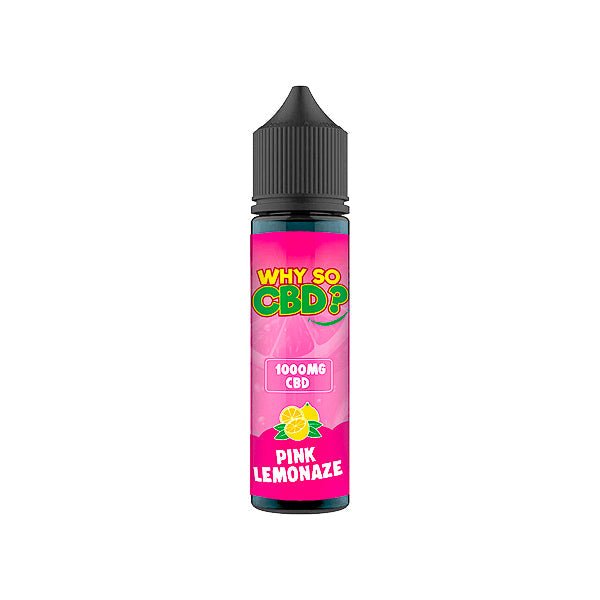 Why So CBD? 1000mg Full Spectrum CBD E - liquid 60ml - CBD Shack