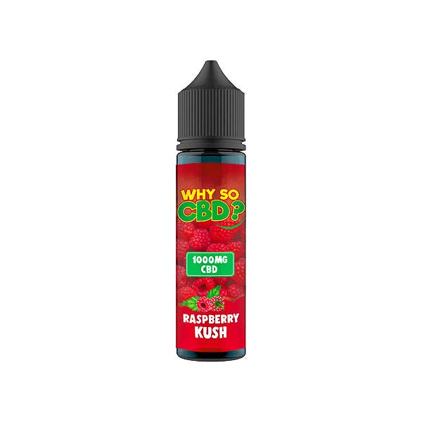 Why So CBD? 1000mg Full Spectrum CBD E - liquid 60ml - CBD Shack