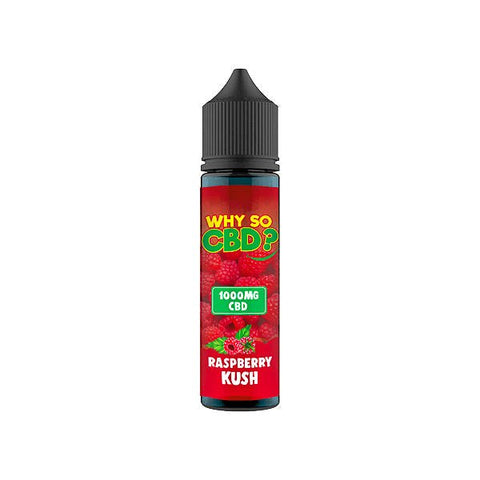 Why So CBD? 1000mg Full Spectrum CBD E - liquid 60ml - CBD Shack