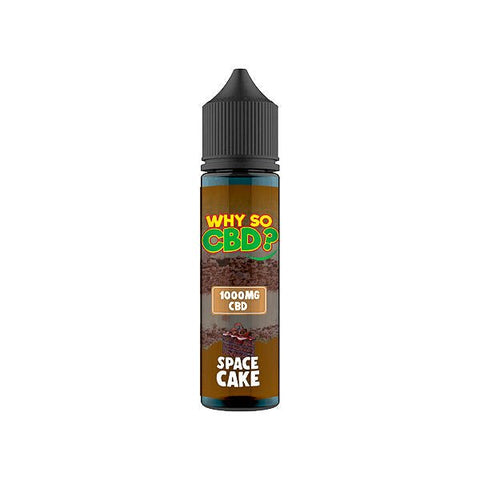 Why So CBD? 1000mg Full Spectrum CBD E - liquid 60ml - CBD Shack