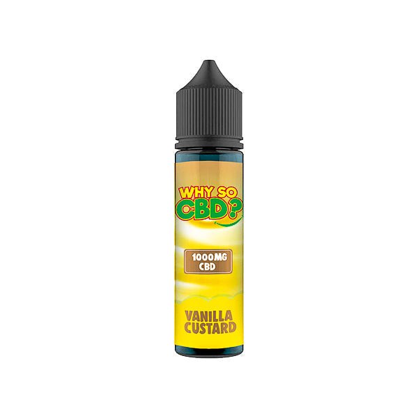 Why So CBD? 1000mg Full Spectrum CBD E - liquid 60ml - CBD Shack