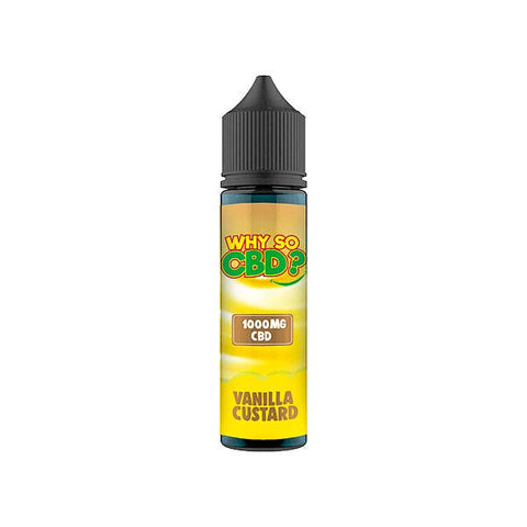 Why So CBD? 1000mg Full Spectrum CBD E - liquid 60ml - CBD Shack