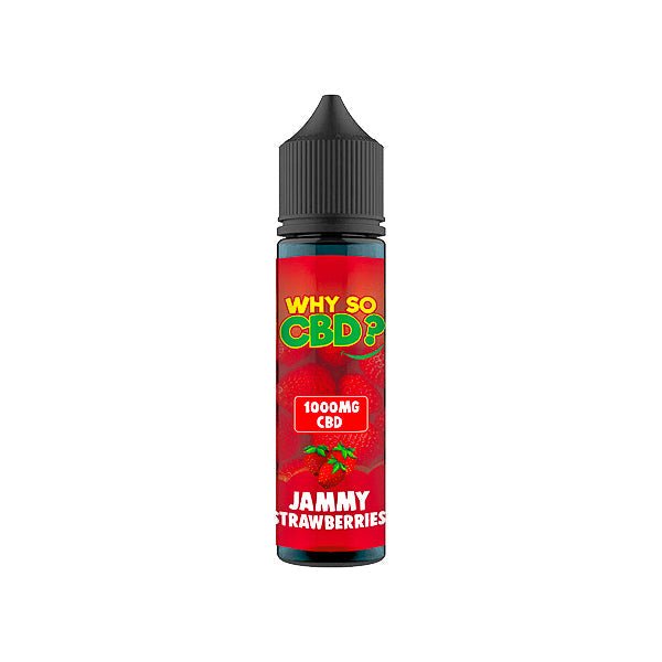 Why So CBD? 1000mg Full Spectrum CBD E - liquid 60ml - CBD Shack