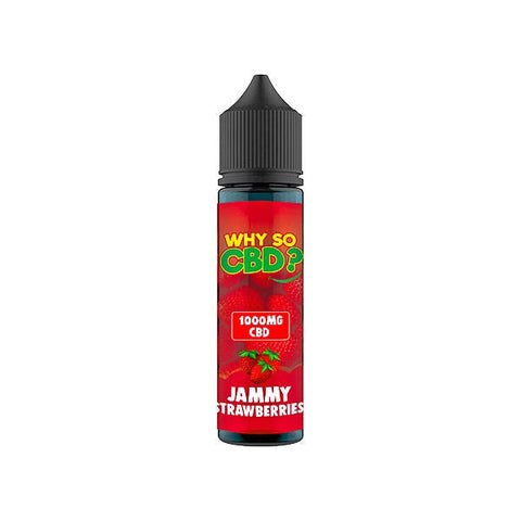 Why So CBD? 1000mg Full Spectrum CBD E - liquid 60ml - CBD Shack
