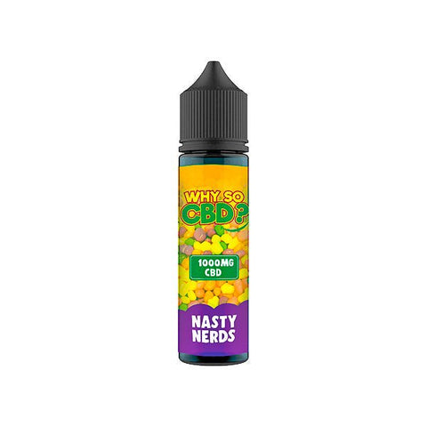 Why So CBD? 1000mg Full Spectrum CBD E - liquid 60ml - CBD Shack