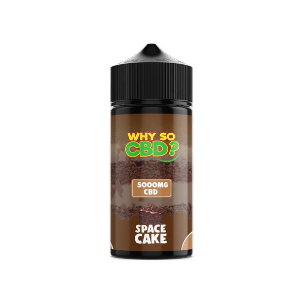 Why So CBD? 5000mg Full Spectrum CBD E - liquid 120ml - CBD Shack