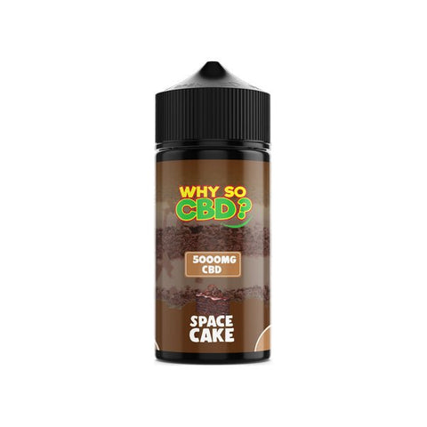 Why So CBD? 5000mg Full Spectrum CBD E - liquid 120ml - CBD Shack