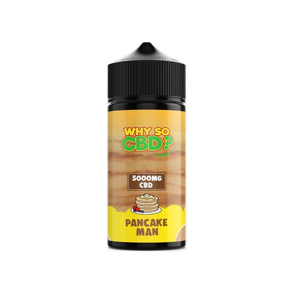 Why So CBD? 5000mg Full Spectrum CBD E - liquid 120ml - CBD Shack