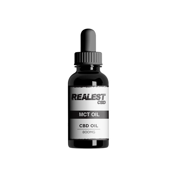 Realest CBD 500mg - 3000mg Broad Spectrum CBD MCT Oil - 30ml (BUY 1 GET 1 FREE)