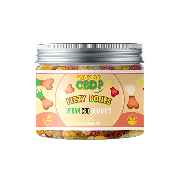 Why So CBD? 500mg Broad Spectrum CBD Small Vegan Gummies - 11 Flavours