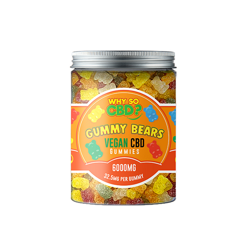 CBD Gummies by Why So CBD? 500mg - 6000mg Max Strength CBD!! - 11 Flavours