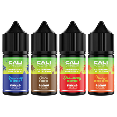 CALI VAPE 250mg CBD Vaping Liquid - 10ml