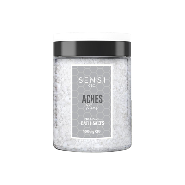 CBD Infused Bath Salts by Sensi CBD - 1000mg CBD - 700g (BUY 1 GET 1 FREE)
