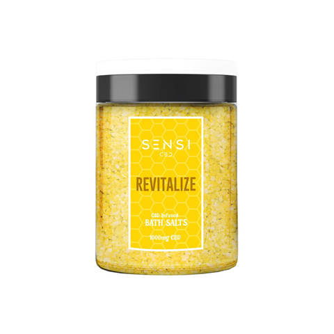 CBD Infused Bath Salts by Sensi CBD - 1000mg CBD - 700g (BUY 1 GET 1 FREE)