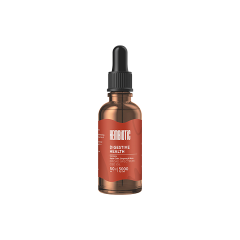 Hembiotic 500mg -5000mg Broad-Spectrum CBD Oil