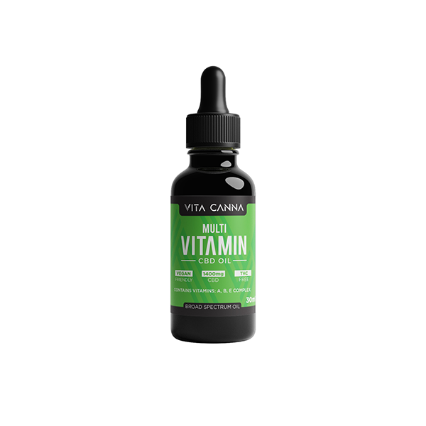 Vita Canna 700mg/1400mg/2800mg Broad Spectrum CBD C8 MCT Oil - 30ml