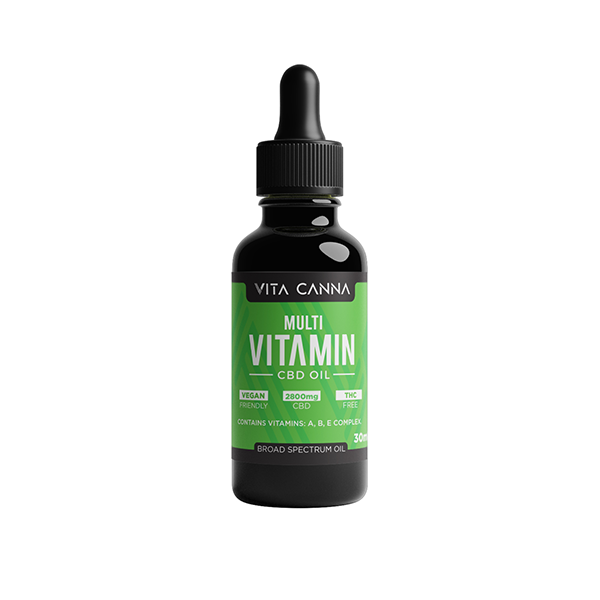 CBD Oil by Vita Canna - 700mg to 2800mg - Broad Spectrum C8 MCT Oil - 30ml