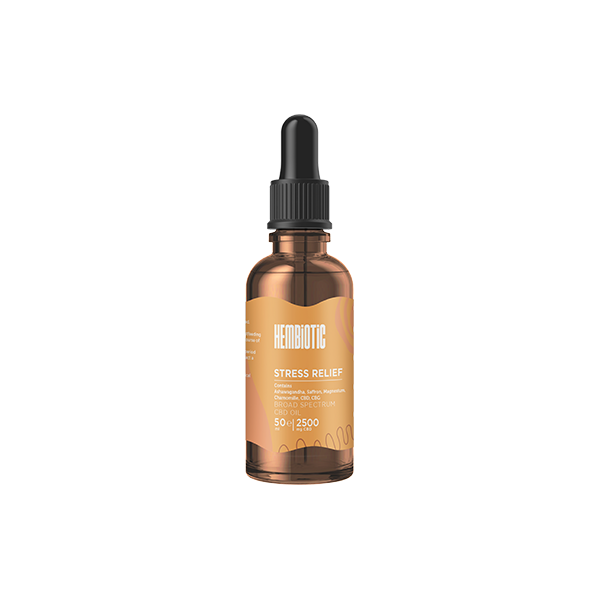 Hembiotic 500mg -5000mg Broad-Spectrum CBD Oil