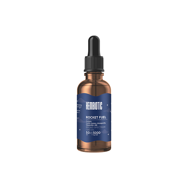 Hembiotic 500mg -5000mg Broad-Spectrum CBD Oil