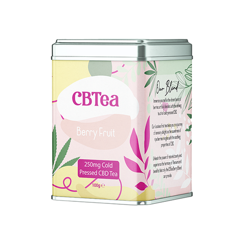 Full Spectrum CBD Tea by CBTea | 63mg - 500mg Cold Pressed CBD | 5 Flavours!