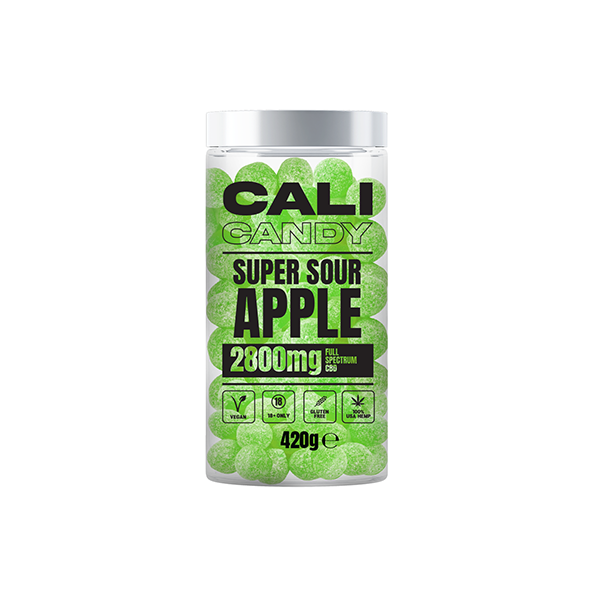 CALI CANDY CBD Sweets - 850mg to 2800mg Full-Spectrum CBD | 10 Flavours