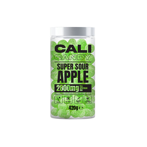 CALI CANDY CBD Sweets - 850mg to 2800mg Full-Spectrum CBD | 10 Flavours