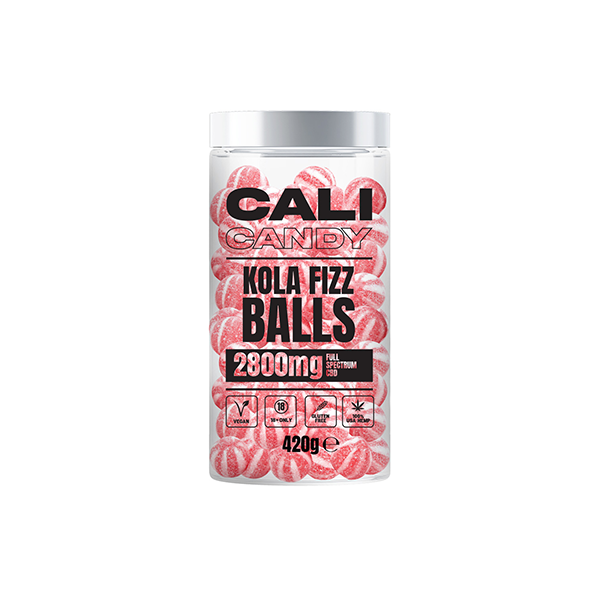 CALI CANDY CBD Sweets - 850mg to 2800mg Full-Spectrum CBD | 10 Flavours